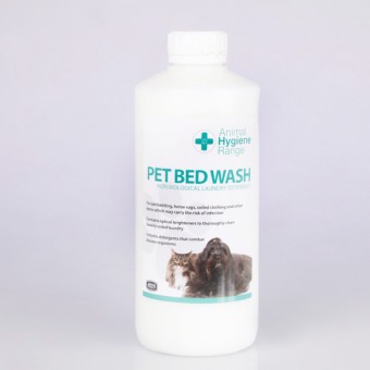 Дезинфицирующее моющее средство -Pet Bed Wash-  для стирки подстилок, лежаков, а также одежды для собак