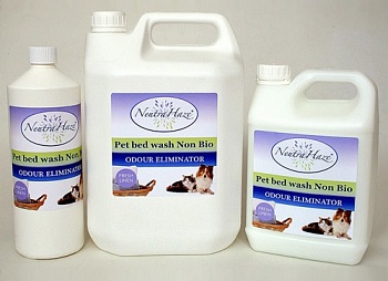 Дезинфицирующее средство - NeutraHaze Pet Bed Wash - жидкость для стирки подстилок, лежаков, а также одежды для животных